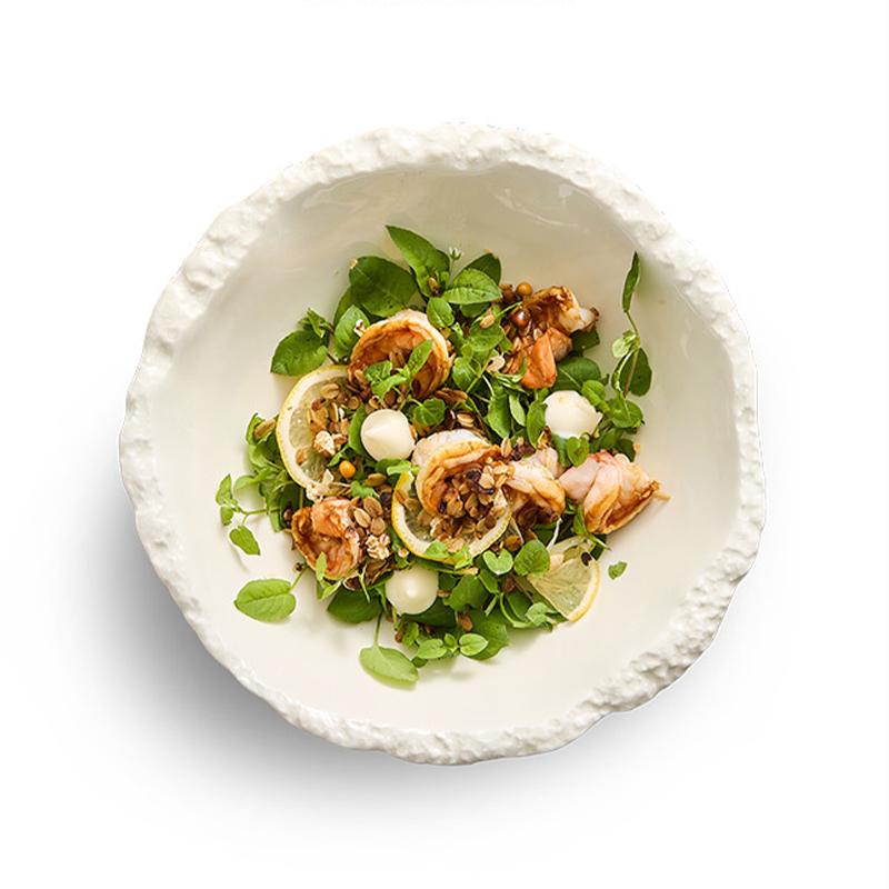 StoneEdge Porcelain Bowl — Textured Craftsmanship with Natural Elegance-4