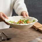 StoneEdge Porcelain Bowl — Textured Craftsmanship with Natural Elegance-2