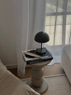 Drift Travertine Incense Holder