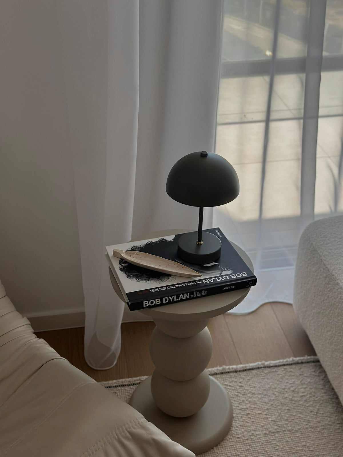 Drift Travertine Incense Holder